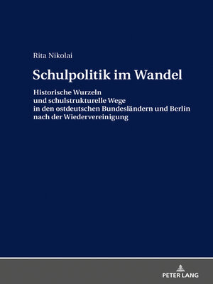 cover image of Schulpolitik im Wandel